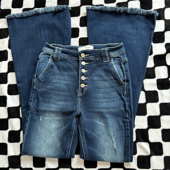 Kancan button fly flare - Picture 1 of 2